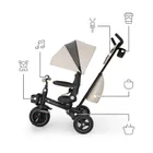 Kinderkraft, Spinstep 2 Plus, rowerek trójkołowy 6w1, Beige