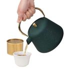 Kinghoff, zaparzacz żeliwny imbryk z filtrem, 1l