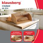 Klausberg, chlebak bambusowy, KB-7874