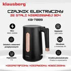 Klausberg, czajnik elektryczny, rose gold, 1,7l