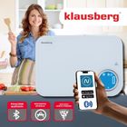 Klausberg, elektroniczna waga kuchenna, bluetooth, 5kg, kb-7938