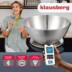 Klausberg, elektroniczna waga kuchenna, bluetooth, 5kg, kb-7939