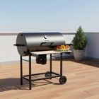 Klausberg, grill węglowy na kółkach z półkami, kb-9033