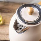 Klausberg, Retro, czajnik elektryczny, z termometrem, 1,7l, kb-9006