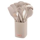 Klausberg, zestaw 12 silikonowych przyborów kuchennych w stojaku, kb-9012