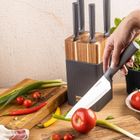 Klausberg, zestaw noży w bloku akacjowym, kb-7982