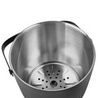 Könighoffer, Ori, wiaderko do lodu ze szczypcami, black, 2,8l