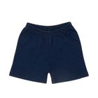 Komplet dziecięcy, T-shirt, Szorty, biało-granatowy, Nicol