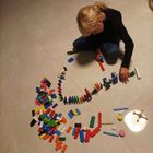 Kruzzel, domino drewniane, 360 elementów