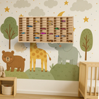 Kruzzel, półka drewniana na auta