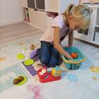 Kruzzel, warzywa i owoce do krojenia z koszyczkiem