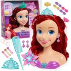 Księżniczka Disneya, Mała Syrenka, głowa do stylizacji włosów z akcesoriami