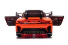 Lean Cars, auto na akumulator, Mercedes AMG GT3, pomarańczowy