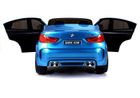 Lean Cars, BMW X6M, pojazd na akumulator, niebieski lakierowany