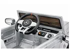 Lean Cars, Mercedes AMG G 63, pojazd na akumulator, srebrny lakierowany