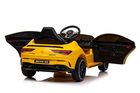 Lean Cars, Mercedes CLA 45S AMG, pojazd na akumulator 4-4, żółty