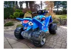 Lean Cars, quad, pojazd na akumulator, niebieski