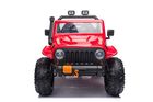 Lean Cars, terenówka, pojazd na akumulator, XB-1118, czerwony