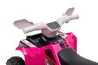 Lean Toys, quad z przyczepą, pojazd na akumulator, różowy, XMX630T