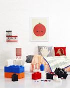 LEGO, Brick 8, pojemnik klocek, niebieski