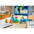 LEGO DUPLO, Niebieski motocykl policyjny, 10471