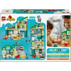 LEGO DUPLO, Nowoczesny dom rodzinny 3 w 1 z figurkami, 10470