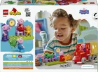 LEGO DUPLO, Świnka Peppa, Podróż pociągiem i Dziadek Świnka, 10466
