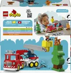 LEGO DUPLO, Wóz strażacki z wężem i strażakiem, 10473