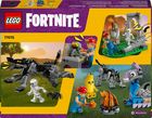 LEGO Fortnite, Skórek i Iskra oraz obóz, 77075