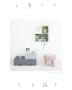 LEGO, mała głowa, szkieletor, pojemnik do przechowywania, rozmiar S, 2l