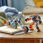 LEGO Marvel, Upiorny Jeździec - mech i motor, 76245