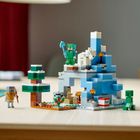 LEGO Minecraft, Ośnieżone szczyty, 21243