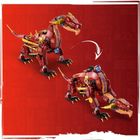 LEGO NINJAGO, Lawowy smok zmieniający się w falę ognia, 71793