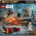LEGO Star Wars, Oblężenie Mandalory - zestaw bitewny, 75449