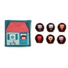 Lilliputiens, Jeżyk Leon, Emocje, książeczka aktywizująca z mini pacynkami, 18m+