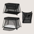 Lionelo, Alice, łóżeczko turystyczne, 3w1, Black