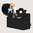 Lionelo, Sidepocket, organizer do łóżeczka, średni, black