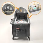 Lionelo, Sven Plus, łóżeczko turystyczne, Yellow Scandi