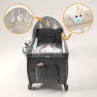 Lionelo, Sven Plus, łóżeczko turystyczne z akcesoriami, Beige Latte