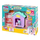 Little Live Pets, Mama Surprise Families, Domek Mamy Zestaw Party, Mama Buldog Francuski i małe pieski, zabawka interaktywna