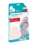 Love to Dream, Swaddle Up, otulacz, śpiworek, etap 1, róż, rozmiar XS