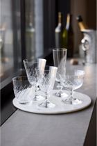 Lyngby Glas, kieliszki do szampana ze szkła kryształowego, Eaton, 280 ml, 2 szt.