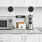 Maclean, listwa zasilająca, 3 gniazda, 3xUSB, 110-240V AC, 50/60HZ, 2.1A MAX 2500W, czarna, 1,5m