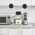 Maclean, listwa zasilająca, 4 gniazda + 3XUSB, 110-240V, AC 50/60HZ, 2.1A, MAX 2500W, 1,5M, czarna, MCE392 B