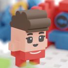 Marioinex, Mini Waffle, City, Sklep, klocki konstrukcyjne, 148 elementów