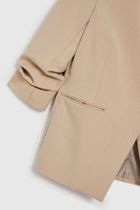 Marynarka damska, beżowa, Moodo