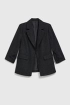 Marynarka damska, czarna, Moodo