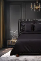 Matex, Gold Line, pościel satynowa, jednobarwna z wypustką, 160-200 cm