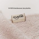 Mayola, myjki wielorazowe bambusowe w woreczku, 5 szt.