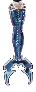 Mermaze Mermaidz, Syrenka Riviera, lalka modowa zmieniająca kolor, teal